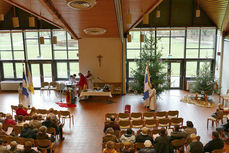 2. Weihnachtstag Heilige Messe im Haus des Gastes (Foto: Karl-Franz Thiede)